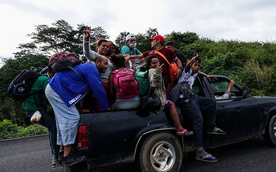 Caravana migrante suma 22 d as sigue su paso por Oaxaca El Sol